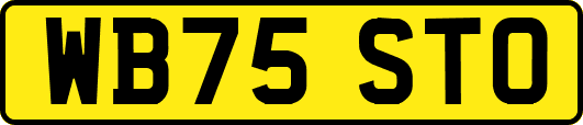 WB75STO