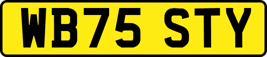 WB75STY