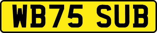 WB75SUB