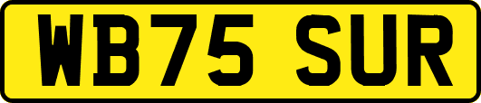 WB75SUR