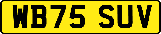 WB75SUV