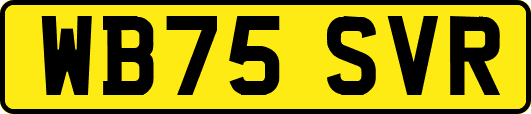 WB75SVR