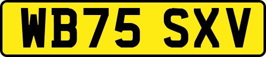 WB75SXV