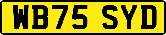 WB75SYD