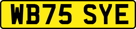 WB75SYE