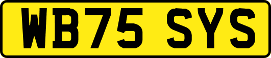 WB75SYS