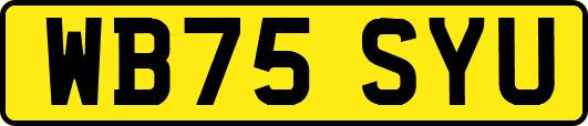 WB75SYU