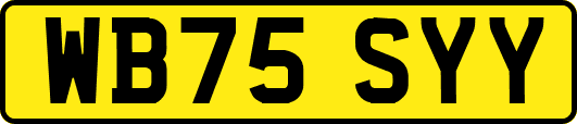 WB75SYY