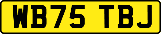 WB75TBJ