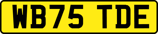 WB75TDE