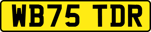 WB75TDR