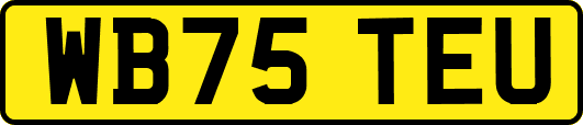 WB75TEU