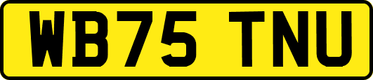 WB75TNU