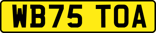 WB75TOA