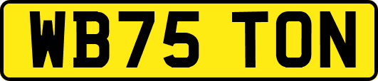 WB75TON