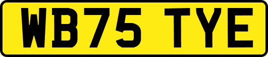 WB75TYE