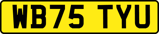 WB75TYU