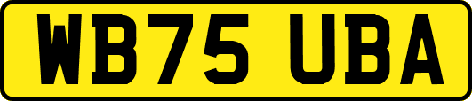 WB75UBA
