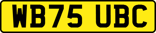 WB75UBC