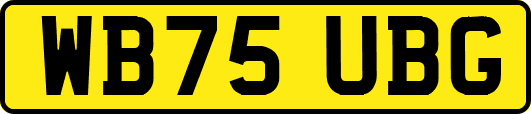 WB75UBG