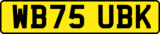 WB75UBK