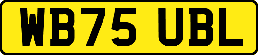 WB75UBL
