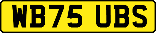 WB75UBS