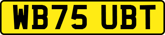 WB75UBT