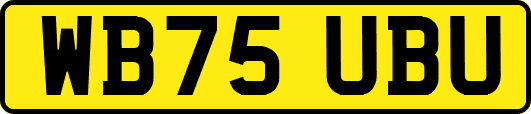 WB75UBU
