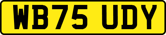 WB75UDY