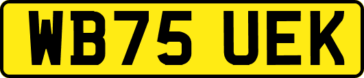 WB75UEK