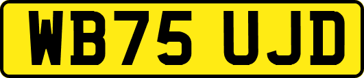 WB75UJD