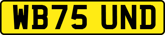 WB75UND
