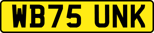 WB75UNK