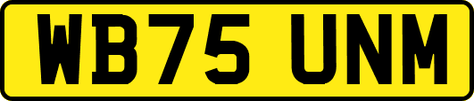WB75UNM