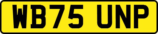 WB75UNP