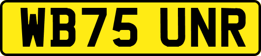 WB75UNR