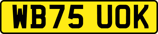 WB75UOK