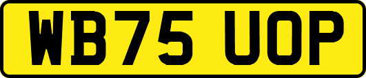WB75UOP