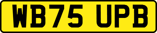 WB75UPB