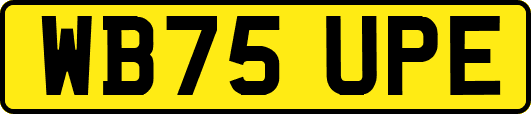WB75UPE