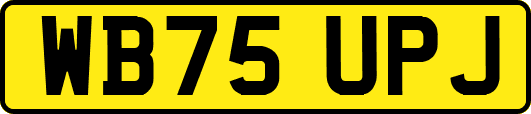 WB75UPJ