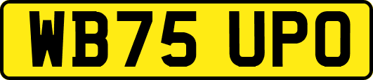 WB75UPO
