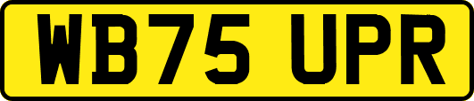 WB75UPR