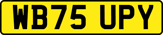 WB75UPY