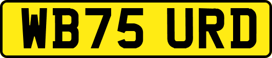 WB75URD