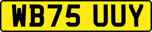 WB75UUY