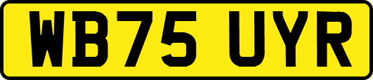 WB75UYR
