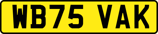 WB75VAK