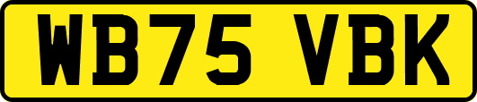 WB75VBK